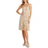 Matty M . Heather Sleeveless Dress In Neutral