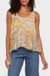 Matty M . Isabella Tank Top In Multi