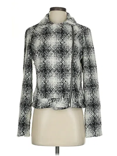 Pre-owned Matty M Jacket In Silver