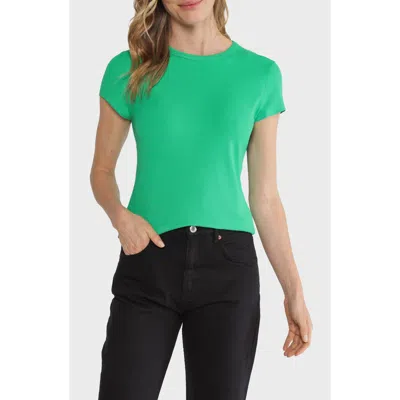 Matty M . Jenna Short Sleeve T-shirt In Green