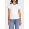 Matty M . Jenna Short Sleeve T-shirt In White