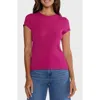 Matty M . Jenna Short Sleeve T-shirt In Pink