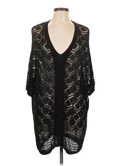 Pre-owned Matty M Kimono In Black