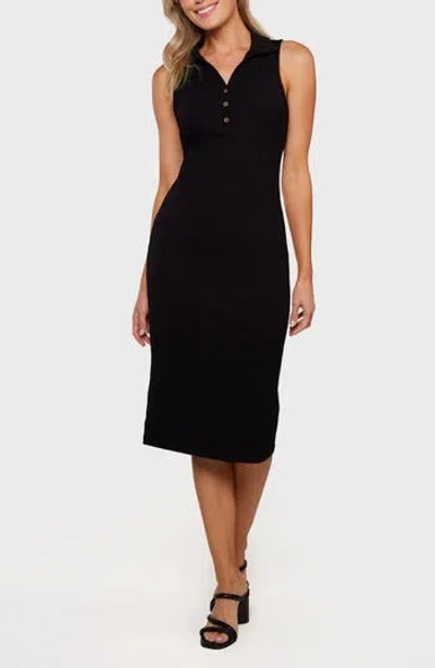 Matty M . Leighton Sleeveless Midi Dress