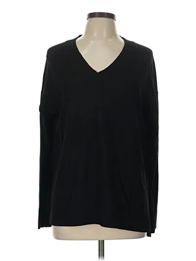 Pre-owned Matty M Long Sleeve T-shirt In Black