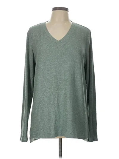 Pre-owned Matty M Long Sleeve T-shirt In Green