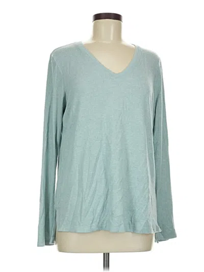 Pre-owned Matty M Long Sleeve T-shirt In Teal