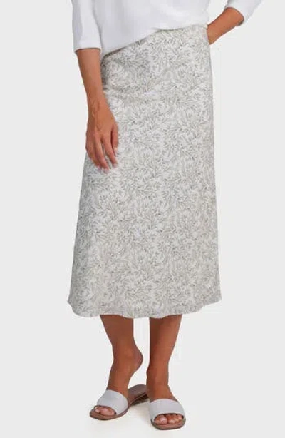 Matty M . Phoeebe Midi Slipskirt In Gray