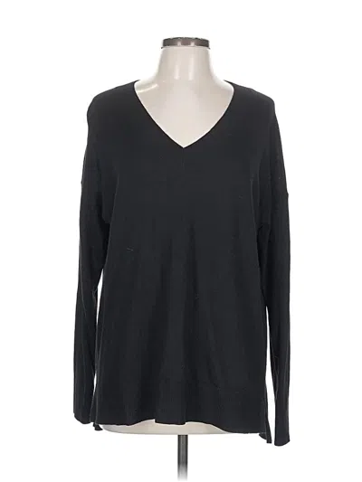 Pre-owned Matty M Pullover Sweater In Black