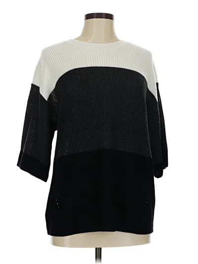 Matty M Pullover Sweater In Black
