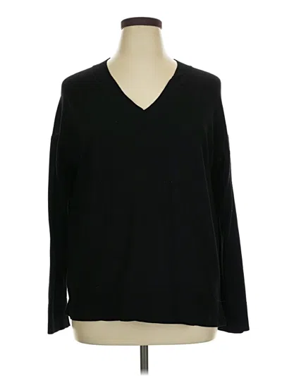 Pre-owned Matty M Pullover Sweater In Black