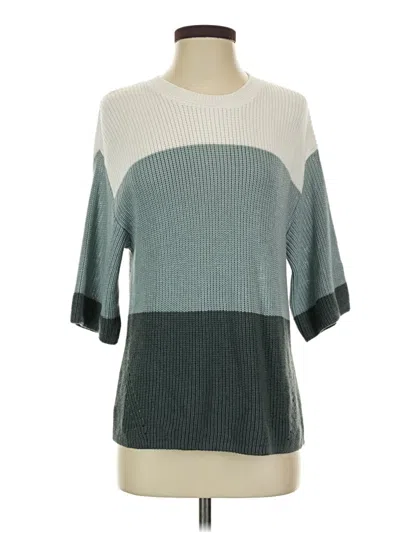 Pre-owned Matty M Pullover Sweater In Blue