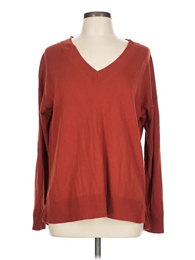 Pre-owned Matty M Pullover Sweater In Brown