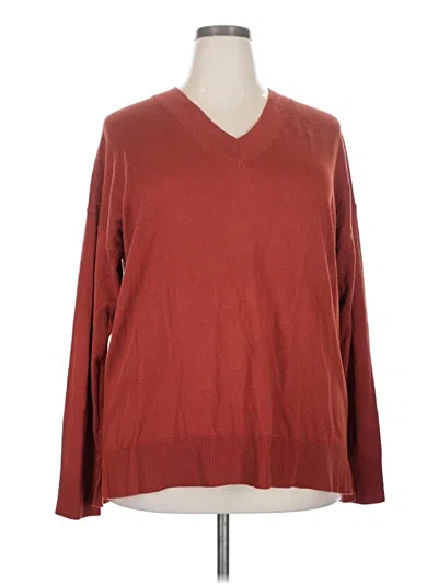 Matty M Pullover Sweater In Burgundy