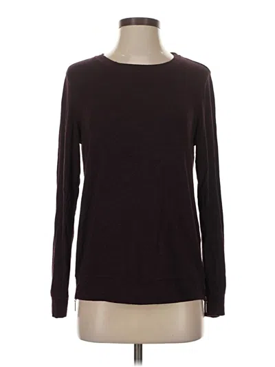 Pre-owned Matty M Pullover Sweater In Burgundy