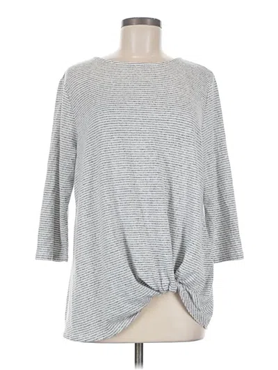 Pre-owned Matty M Pullover Sweater In Gray