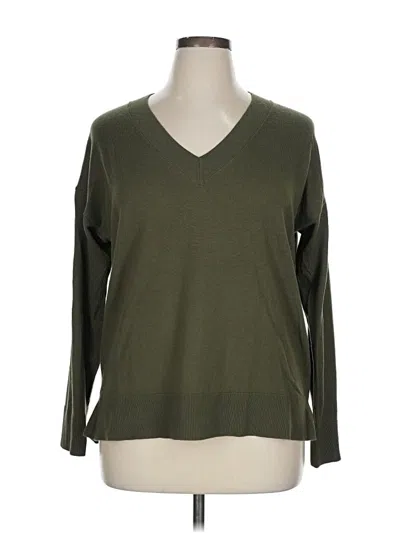 Pre-owned Matty M Pullover Sweater In Green