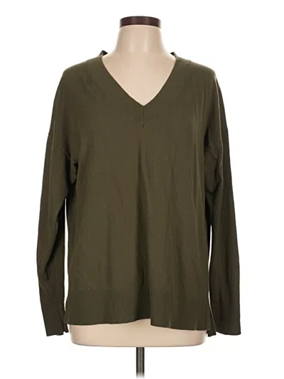 Pre-owned Matty M Pullover Sweater In Green