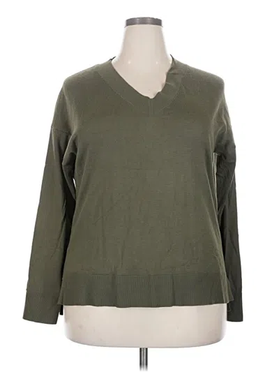 Pre-owned Matty M Pullover Sweater In Green