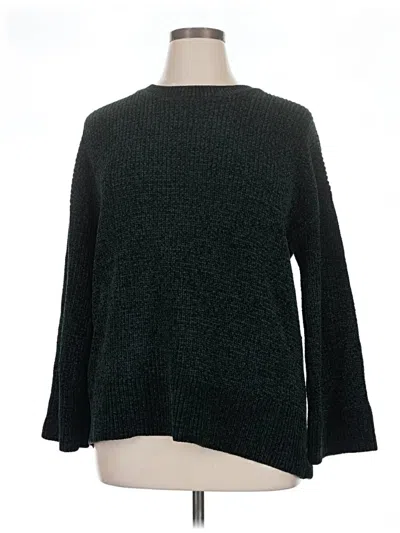 Pre-owned Matty M Pullover Sweater In Green