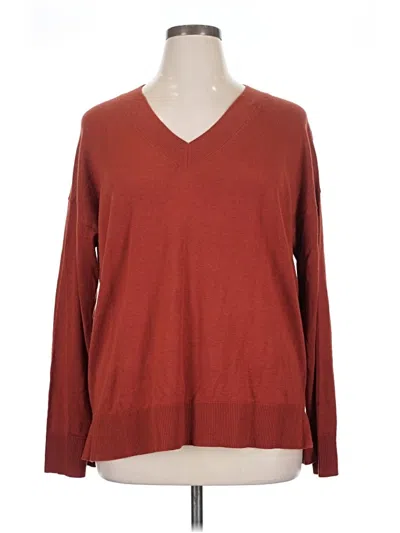 Pre-owned Matty M Pullover Sweater In Red