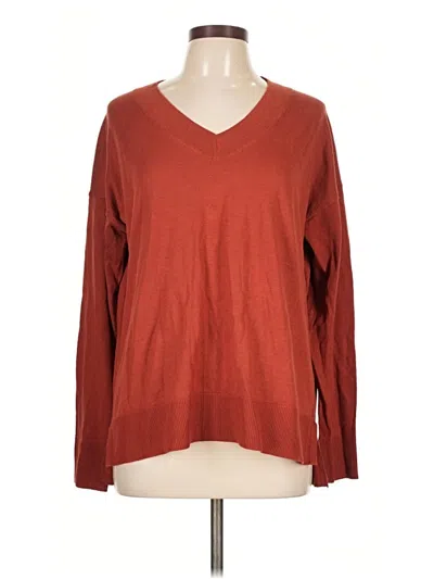 Pre-owned Matty M Pullover Sweater In Red
