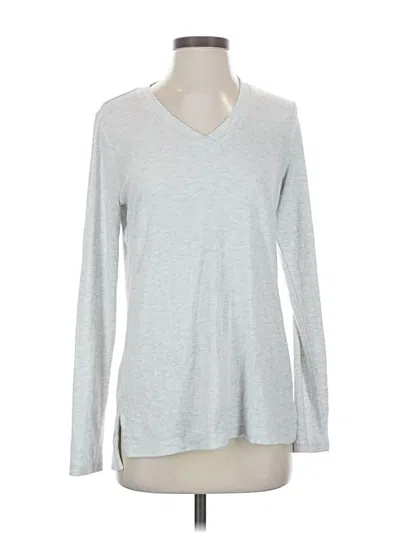 Pre-owned Matty M Pullover Sweater In Silver