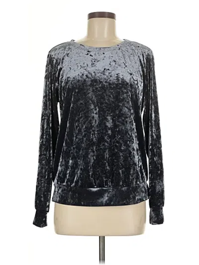 Pre-owned Matty M Pullover Sweater In Silver