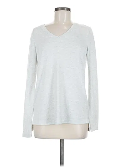 Pre-owned Matty M Pullover Sweater In Silver