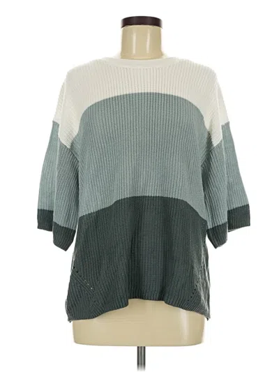 Pre-owned Matty M Pullover Sweater In Teal