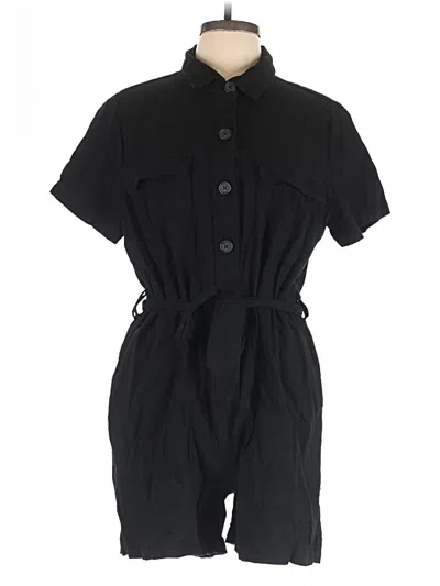 Pre-owned Matty M Romper In Black