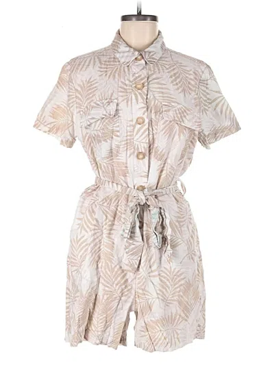 Pre-owned Matty M Romper In Brown