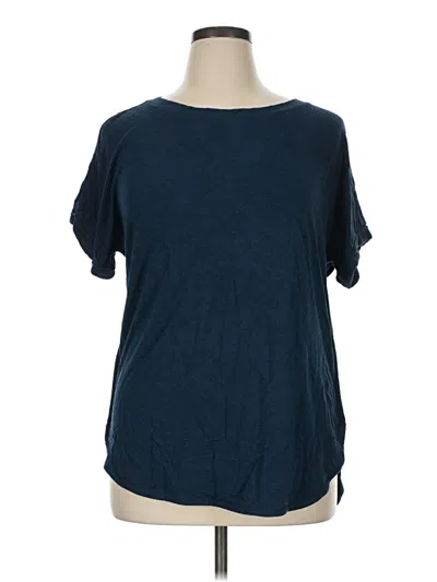 Pre-owned Matty M Short Sleeve T-shirt In Blue