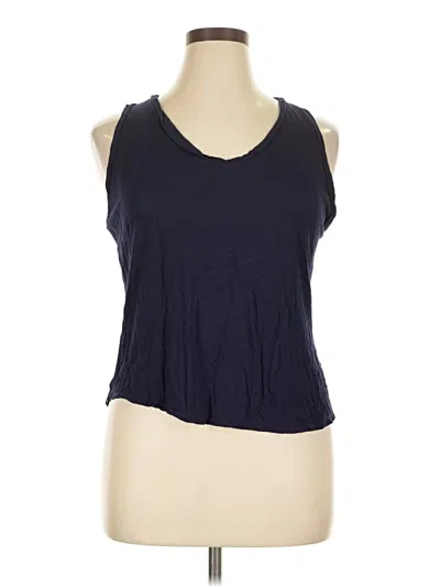 Pre-owned Matty M Sleeveless T-shirt In Blue