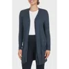 Matty M . Spring Weight Cardigan In Black