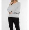 Matty M Stanley Sweater In Heather Grey