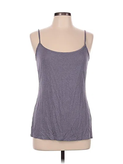 Pre-owned Matty M Tank Top Purple Halter Neckline Tops