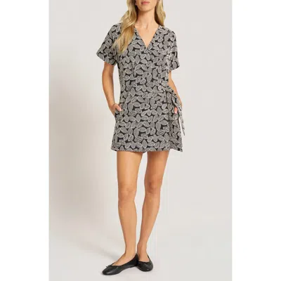Matty M . Tessara V-neck Romper In Gray