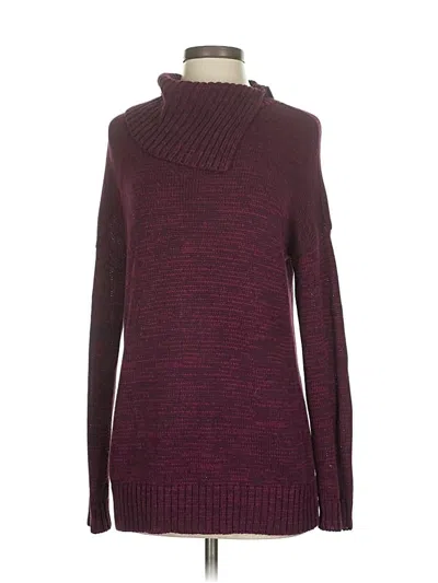 Pre-owned Matty M Turtleneck Sweater In Burgundy