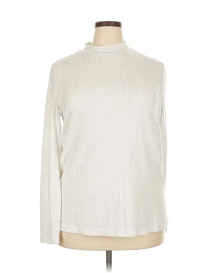Pre-owned Matty M Turtleneck Sweater In Ivory
