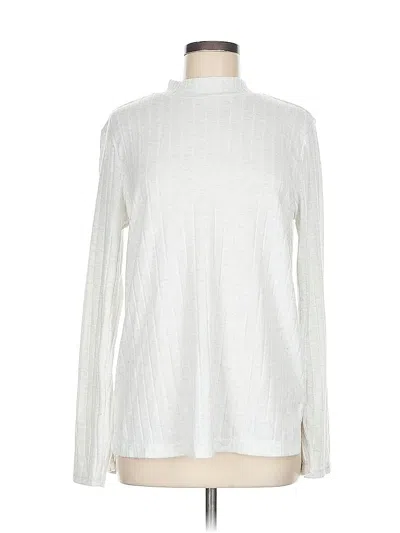 Pre-owned Matty M Turtleneck Sweater In Silver