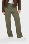 Matty M William Straight Leg Cargo Pants In Green