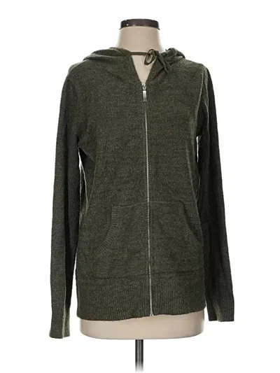 Pre-owned Matty M Zip Up Hoodie In Green