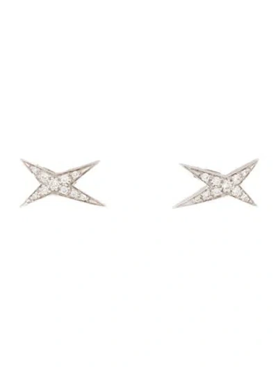Pre-owned Mauboussin 18k Diamond Mes Nuances À Toi Earrings In Multi