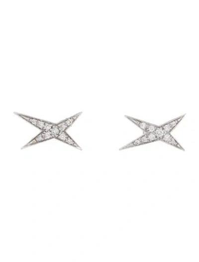 Pre-owned Mauboussin 18k Diamond Mes Nuances À Toi Stud Earrings In Multi