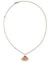 Mauboussin 18k Rose Gold 0.30 Ct. Tw. Diamond Necklace (authentic )