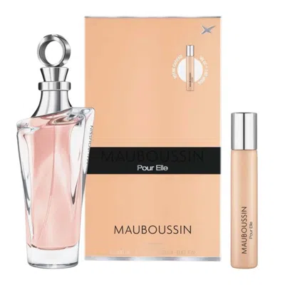 Mauboussin Ladies  Rose Pour Elle Gift Set Fragrances 3760048791885 In Brown