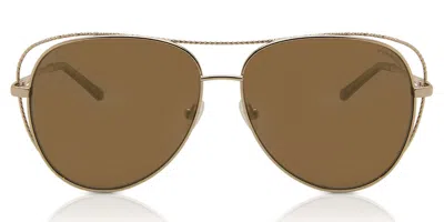 Mauboussin Maus 1930 01 Occhiali Da Sole Oro Per Donna In Gold