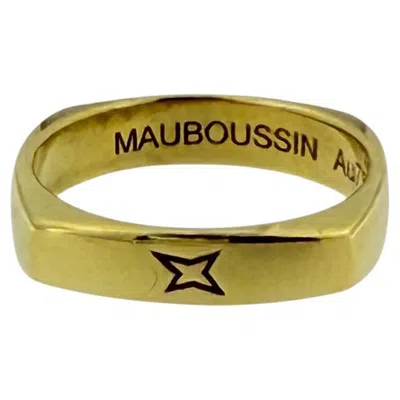Pre-owned Mauboussin Odeon D'amour Yellow Gold Band Ring