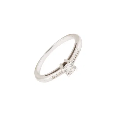 Mauboussin Tu Es Le Sel De Ma Vie Ring In 18k White Gold
